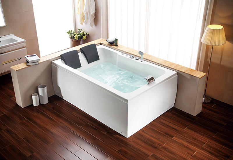 A051 180 cm Zwei-Personen-Massage-Badewanne mit Jacuzzi-Funktion