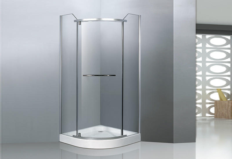 A1010 5/6 / 8mm Glas Badezimmer Duschkasten Quadrant Gehäuse
